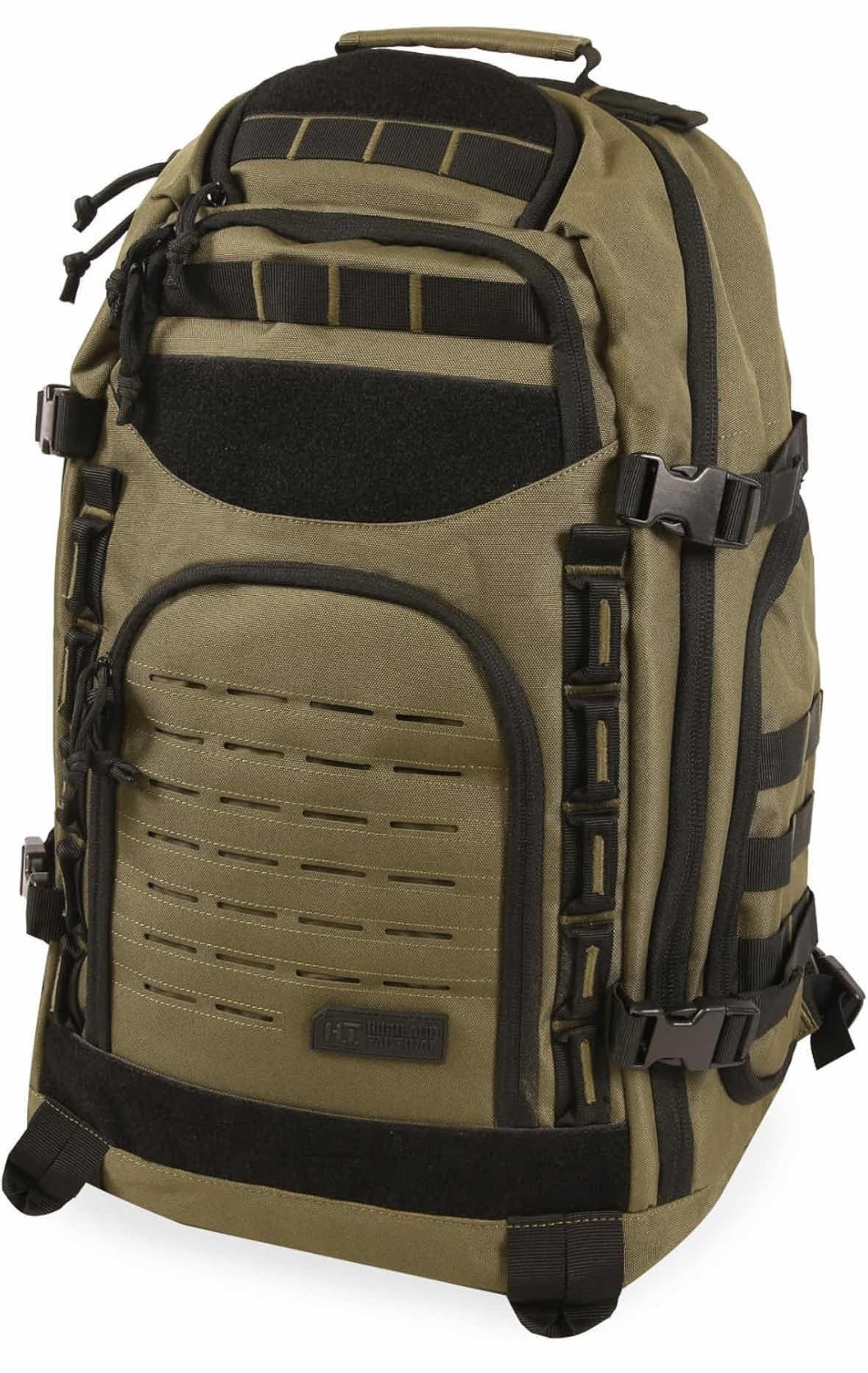 Photo 2 of NEW HIGHLAND TACTICAL FOXTROT BACKPACK, GREEN/BLACK