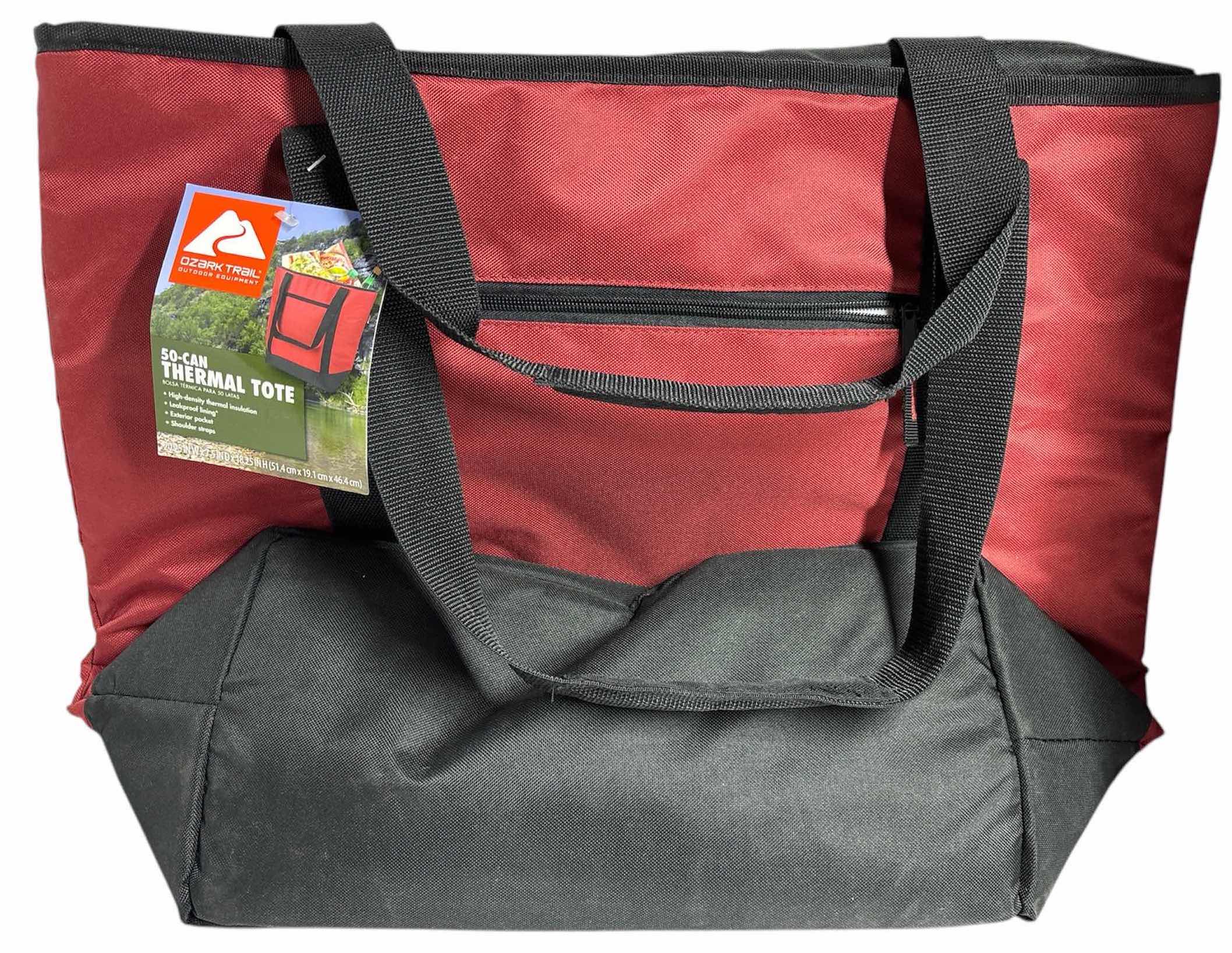 Photo 1 of NEW OZARK TRAIL 50 CAN THERMAL TOTE BAG 20.25” X 7.5” H18.25”