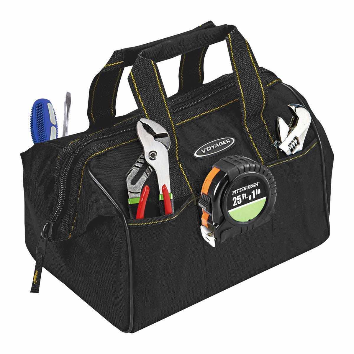 Photo 1 of NEW VOYAGER 12” TOOL BAG W 21 POCKETS, BLACK