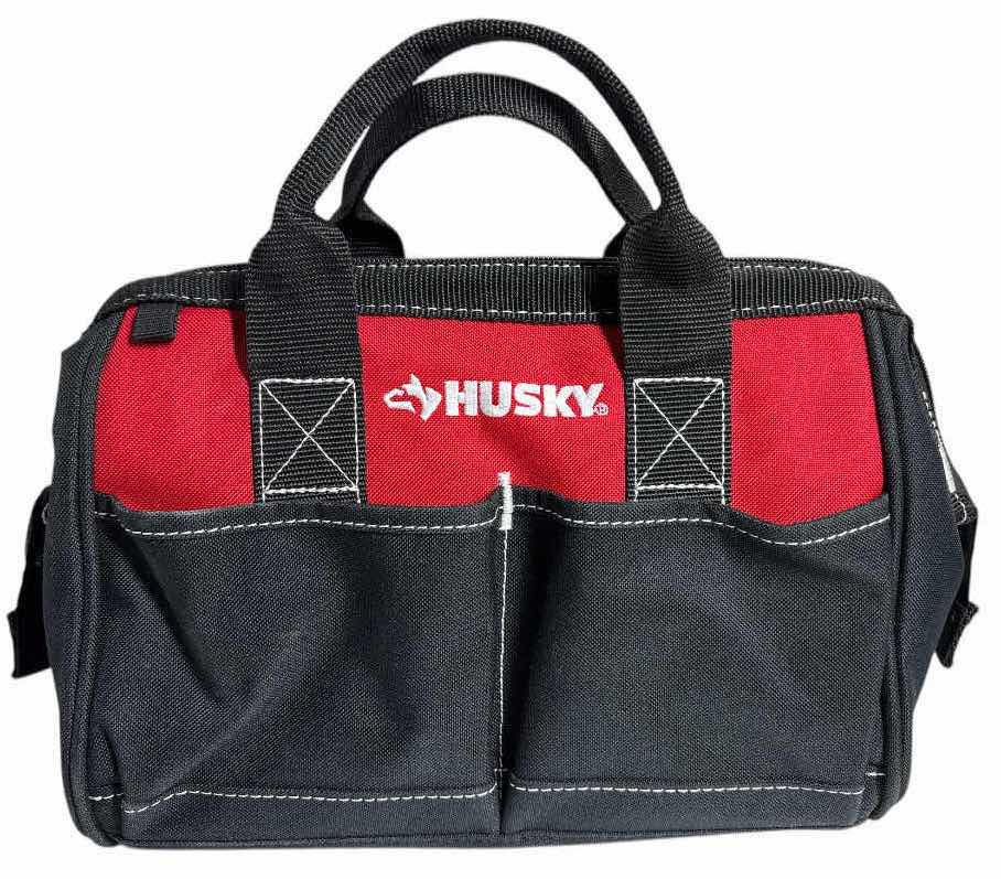 Photo 1 of NEW HUSKY 12” ZIPPERED 4-POCKET TOOL BAG