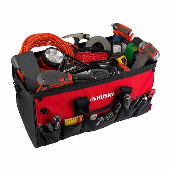 Photo 3 of NEW HUSKY 24” ZIPPERED 16-POCKET TOOL BAG