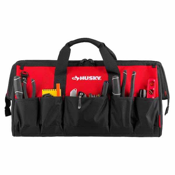 Photo 2 of NEW HUSKY 24” ZIPPERED 16-POCKET TOOL BAG