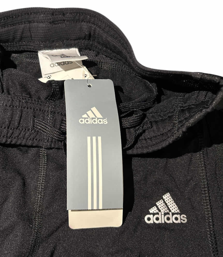 Photo 4 of NEW WOMENS ADIDAS CLIMALITE RUNNING CAPRI PANTS (BLACK/WHITE, MEDIUM)