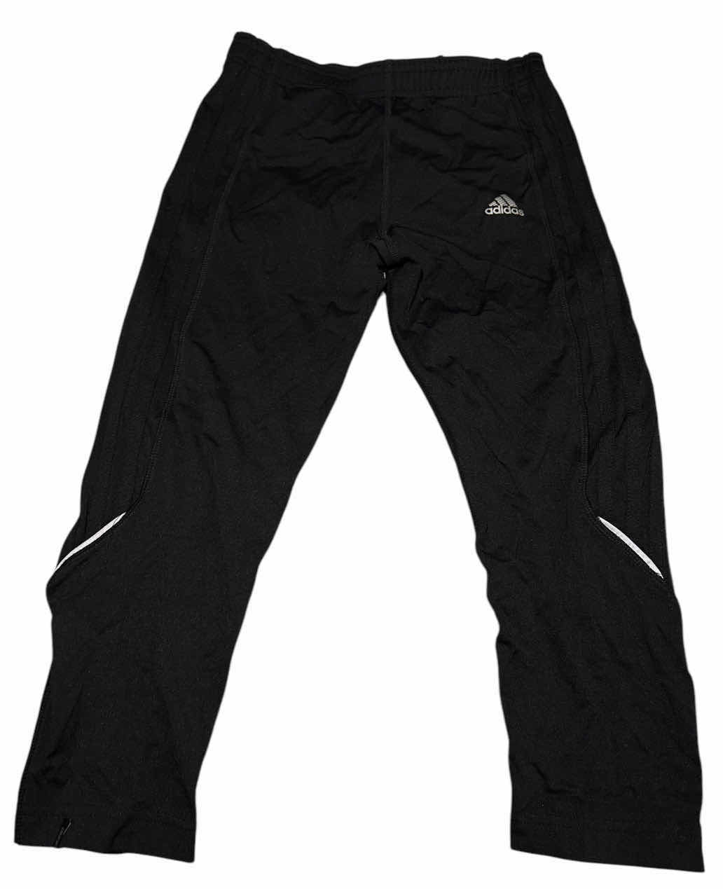 Photo 1 of NEW WOMENS ADIDAS CLIMALITE RUNNING CAPRI PANTS (BLACK/WHITE, MEDIUM)