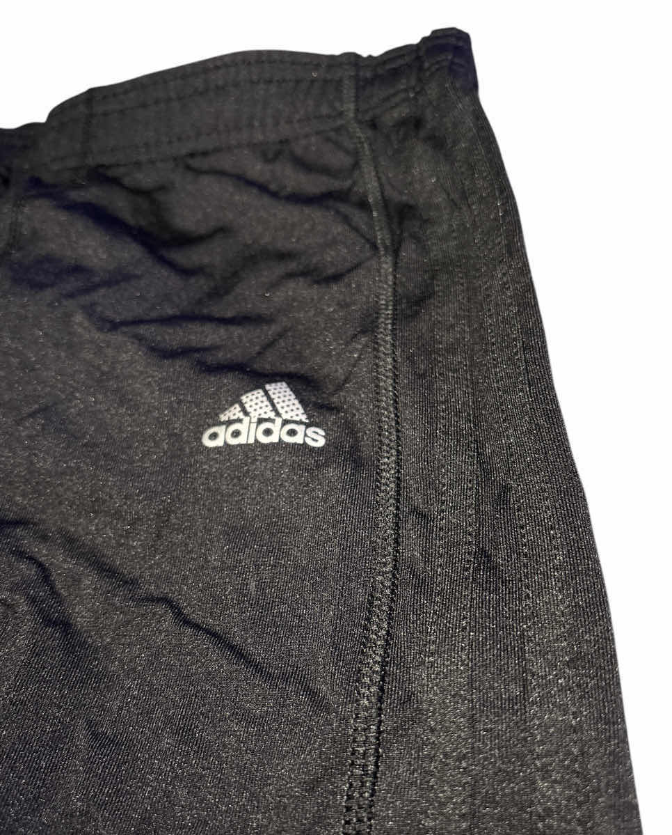 Photo 2 of NEW WOMENS ADIDAS CLIMALITE RUNNING CAPRI PANTS (BLACK/WHITE, MEDIUM)