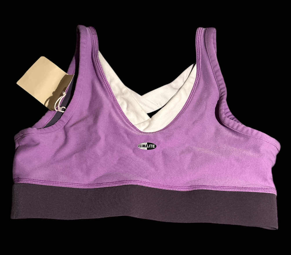 Photo 2 of NEW WOMENS ADIDAS CLIMALITE SOFT TOUCH SPORTS BRA, REVERSIBLE (MULTICOLOR, MEDIUM)