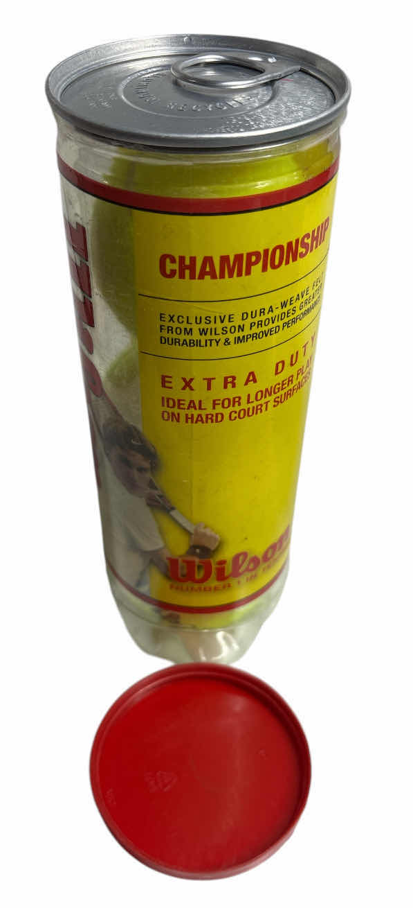 Photo 1 of NEW PENN COACH TEACHING TENNIS BALLS (3 CANS/9 BALLS) & NEW WILSON CHAMPIONSHIP EXTRA DUTY TENNIS BALLS (1 CAN/3 BALLS)