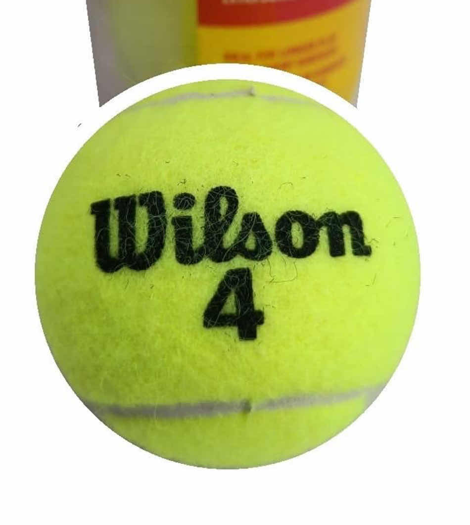 Photo 1 of NEW PENN COACH TEACHING TENNIS BALLS (3 CANS/9 BALLS) & NEW WILSON CHAMPIONSHIP EXTRA DUTY TENNIS BALLS (1 CAN/3 BALLS)