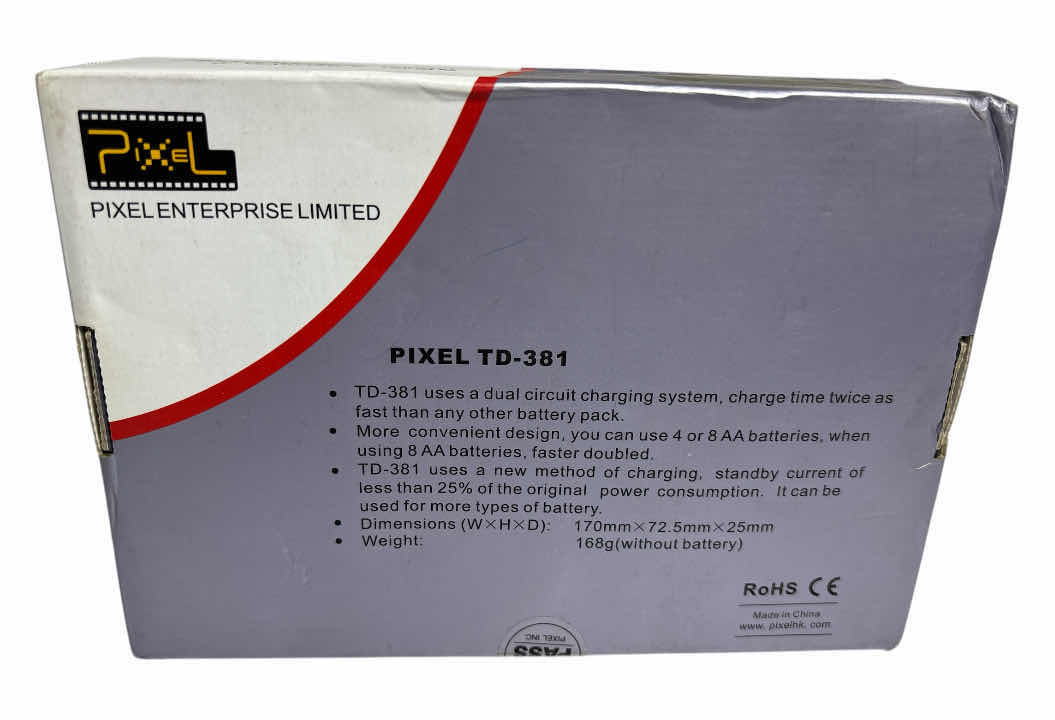 Photo 5 of PIXEL ENTERPRISES LIMITED FLASHGUN POWER PACK (TD-381)