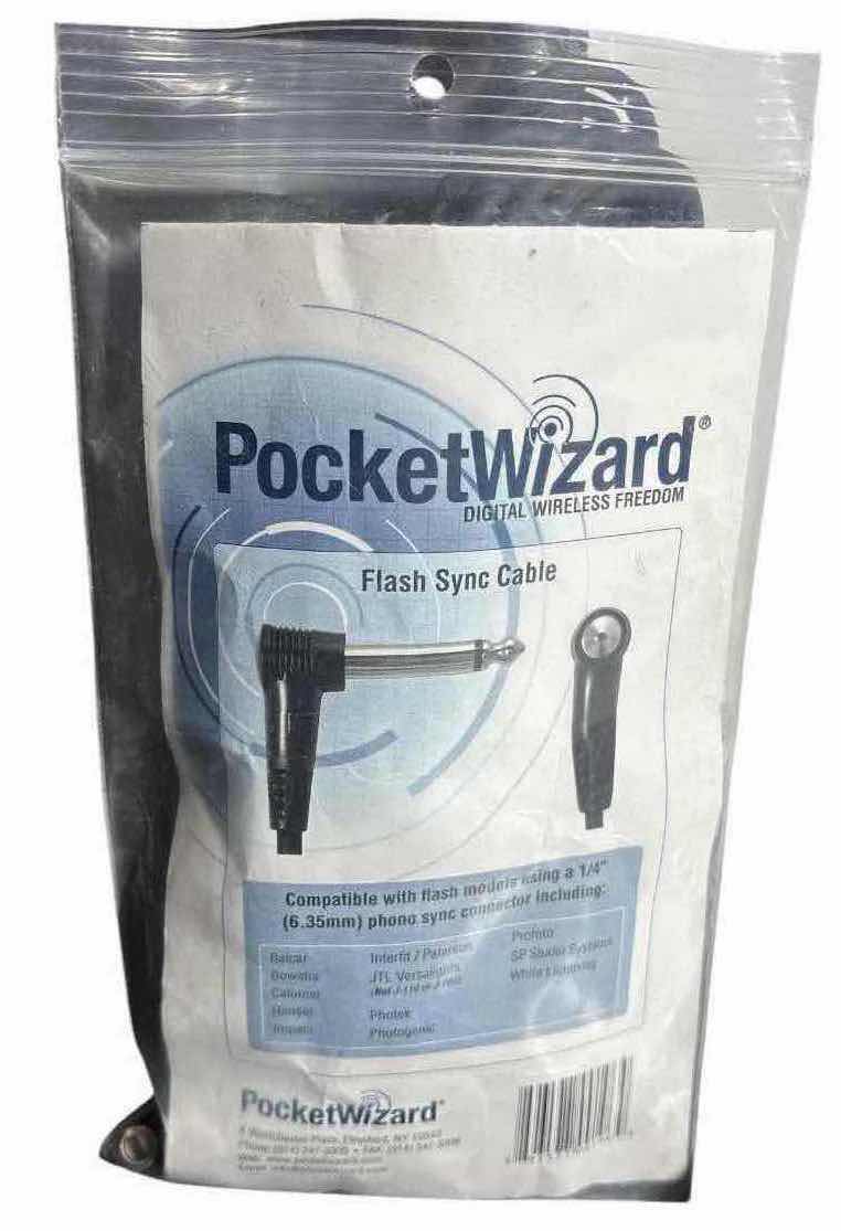 Photo 1 of NEW POCKET WIZARD DIGITAL WIRELESS FREEDOM FLASH SYNC CABLE