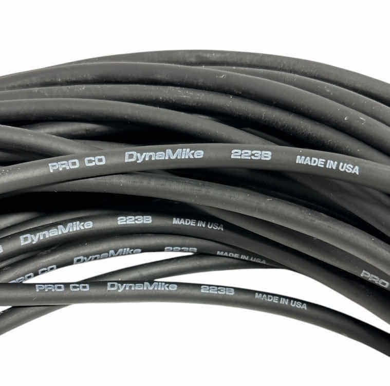 Photo 3 of NEW LIFELINES DYNAMIKE PRO CO 223B MIC XF/XM 100FT LO-Z CABLE