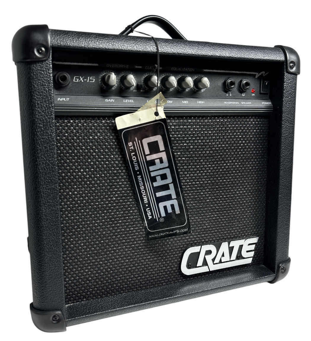 Photo 1 of NEW CRATE GX15 GUITAR COMBO AMP
