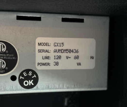 Photo 1 of NEW CRATE GX15 GUITAR COMBO AMP