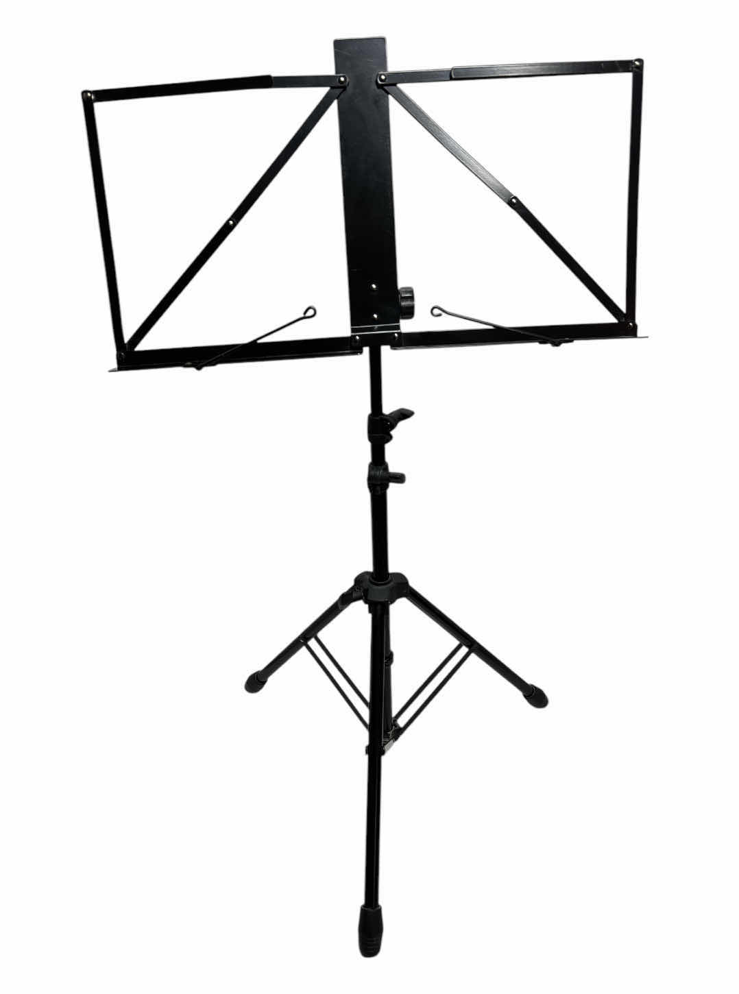 Photo 1 of FOLDING ADJUSTABLE ORCHESTRAL MUSIC STAND (BLACK)