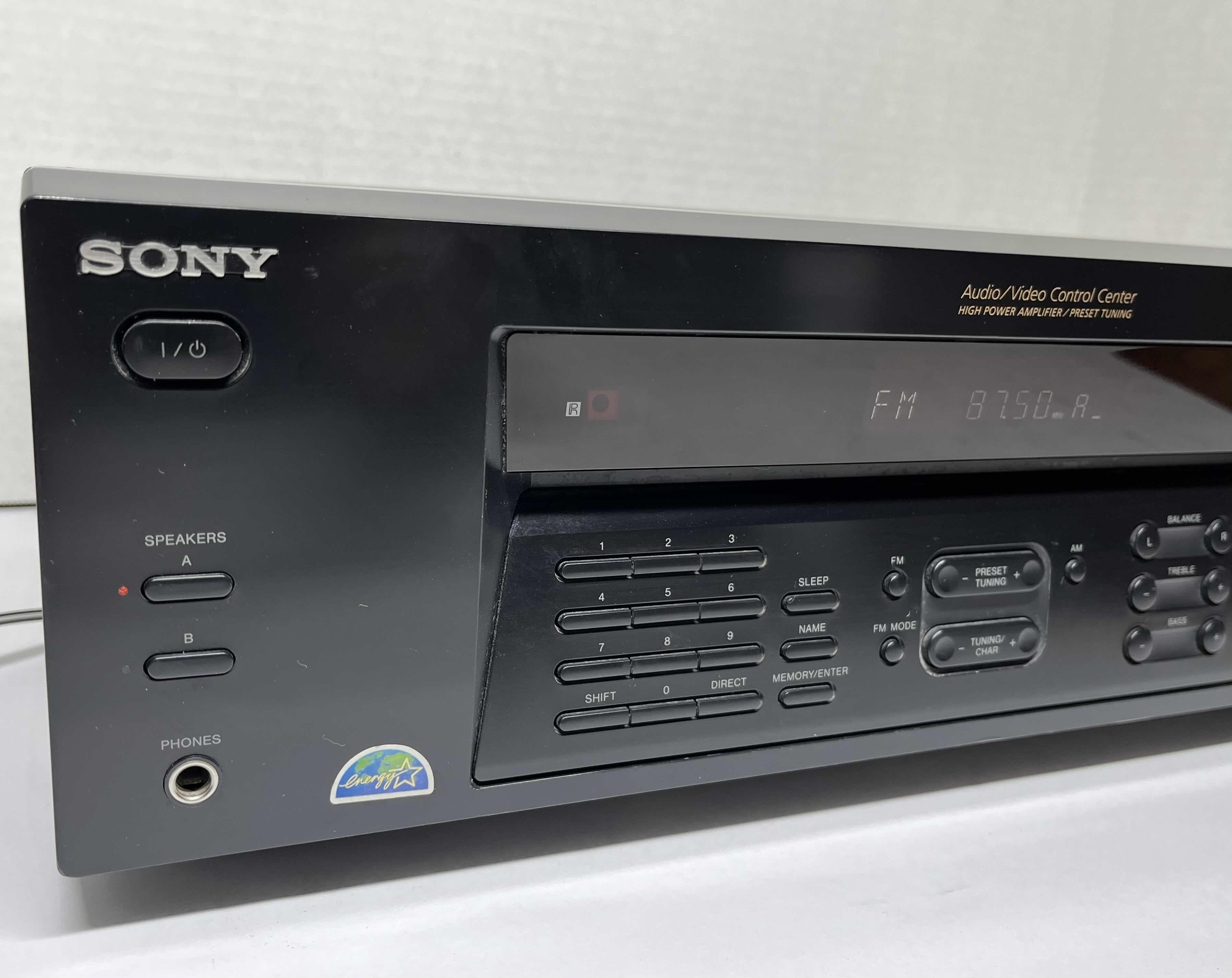 Photo 2 of SONY STEREO RECEIVER MODEL STR-DE185