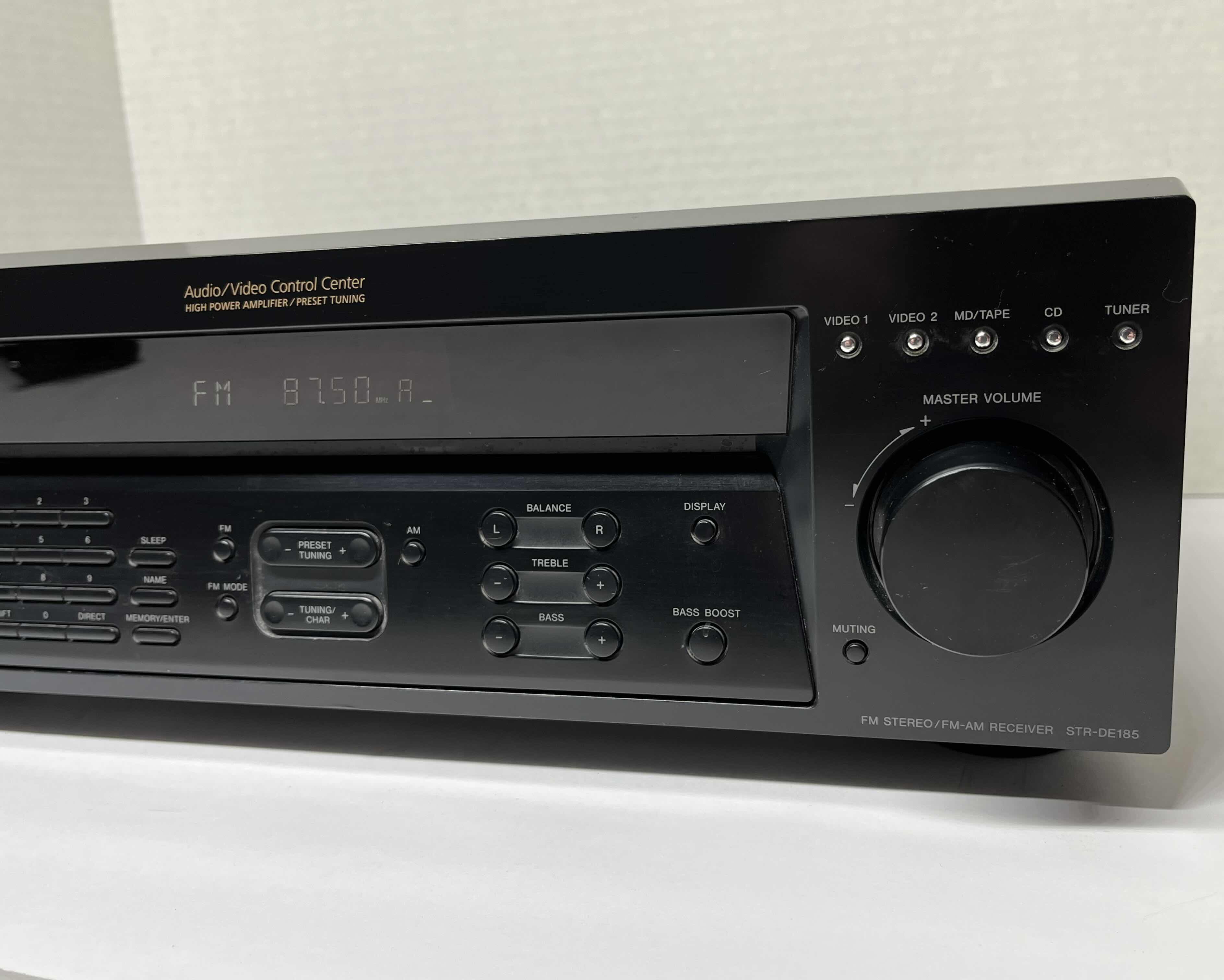 Photo 1 of SONY STEREO RECEIVER MODEL STR-DE185