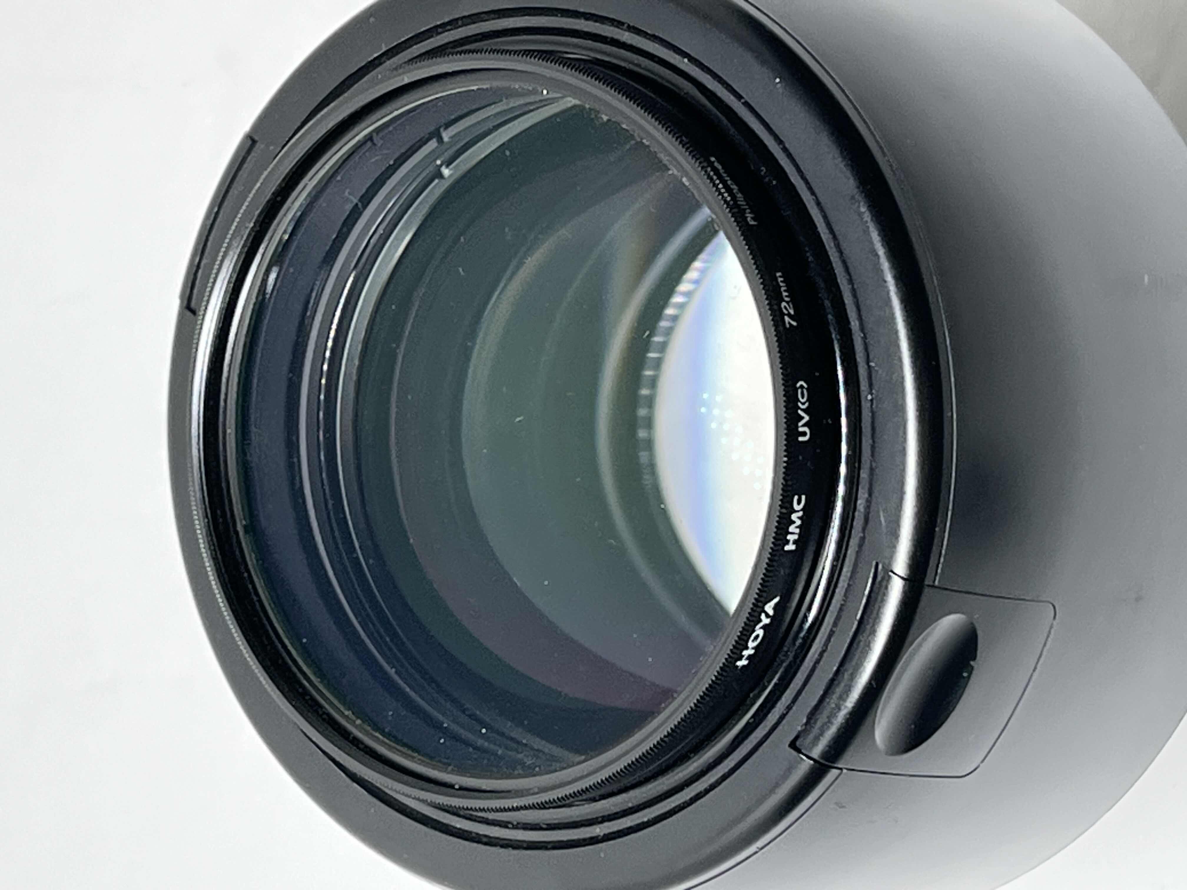 Photo 6 of CANON ULTRASONIC HOYA HMC 72MM 85MM CAMERA LENS W CANON LENS HOOD MODEL ES-79II