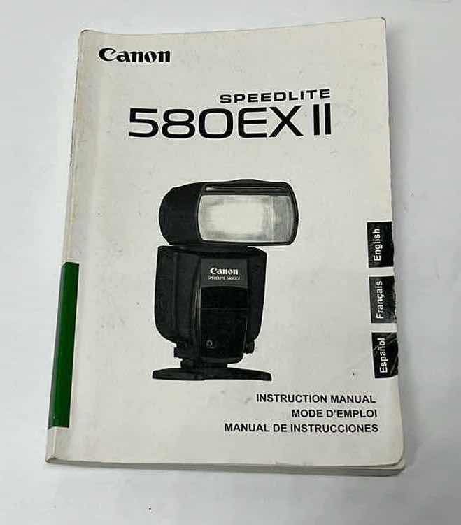 Photo 6 of CANON SPEEDLITE FLASH MODEL 580EX II