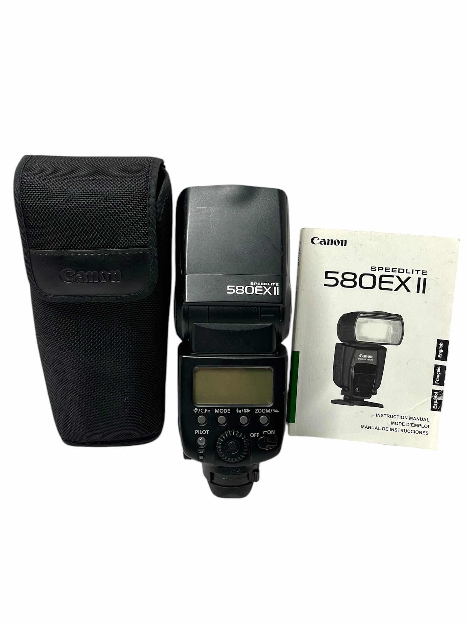 Photo 1 of CANON SPEEDLITE FLASH MODEL 580EX II