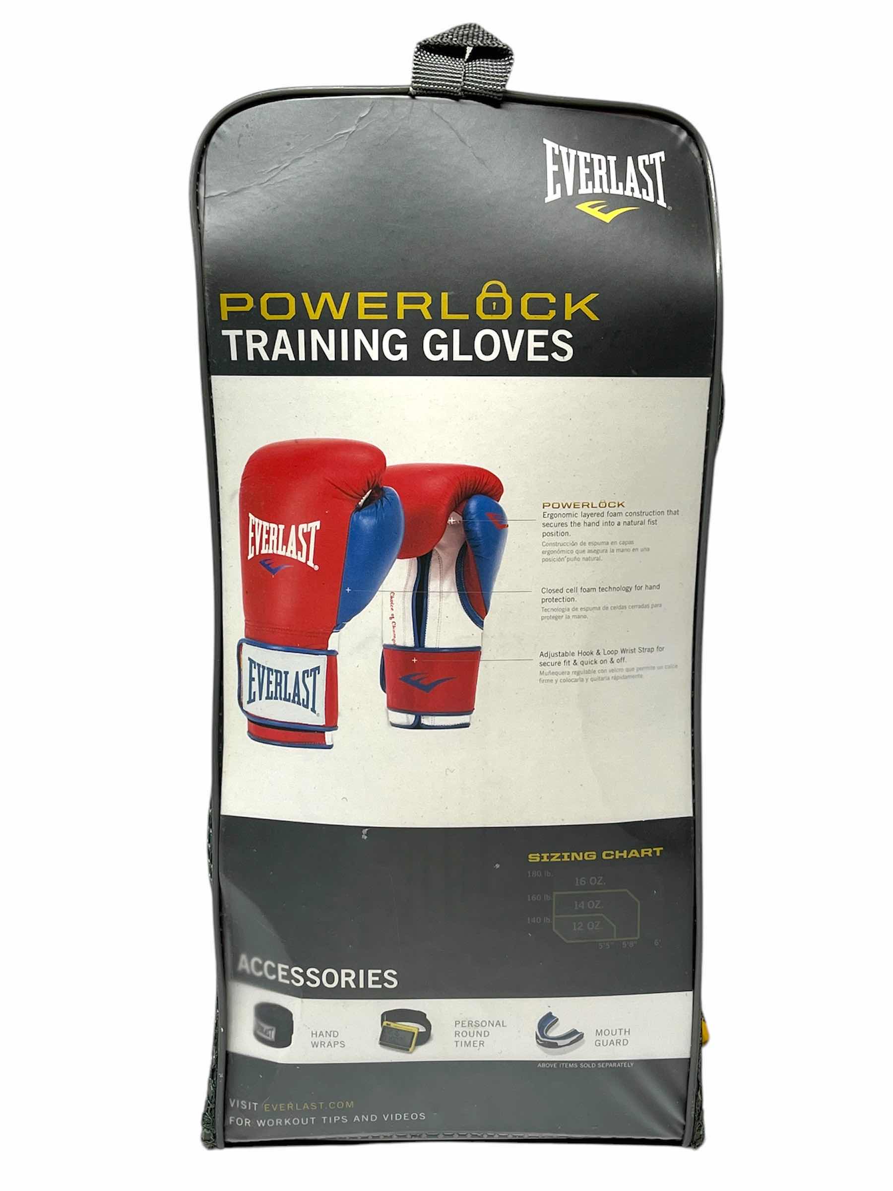Photo 4 of EVERLAST POWERLOCK TRAINING BOXING GLOVES 16OZ
