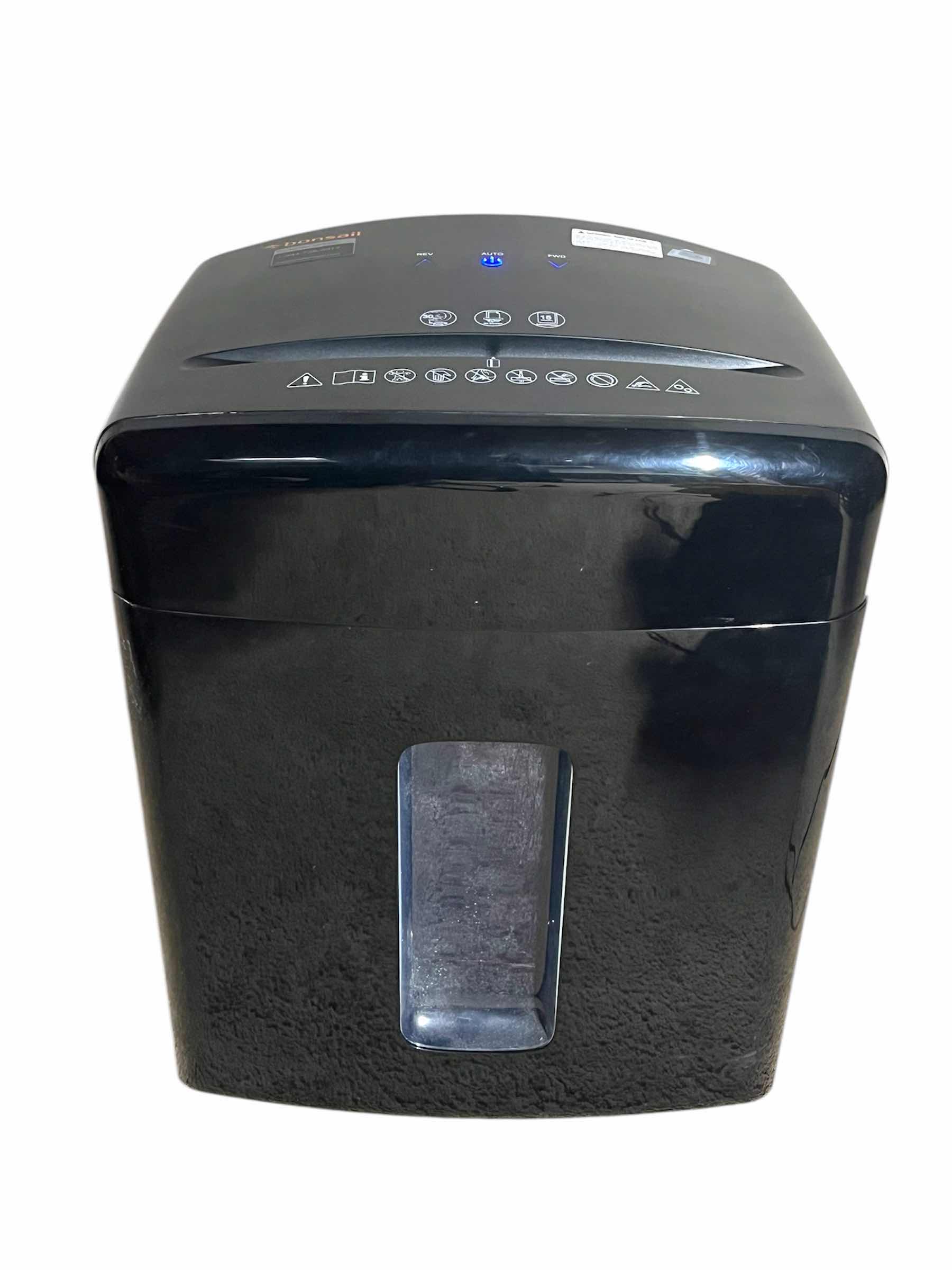 Photo 1 of BONSALI PAPER SHREDDER MODEL C221-A