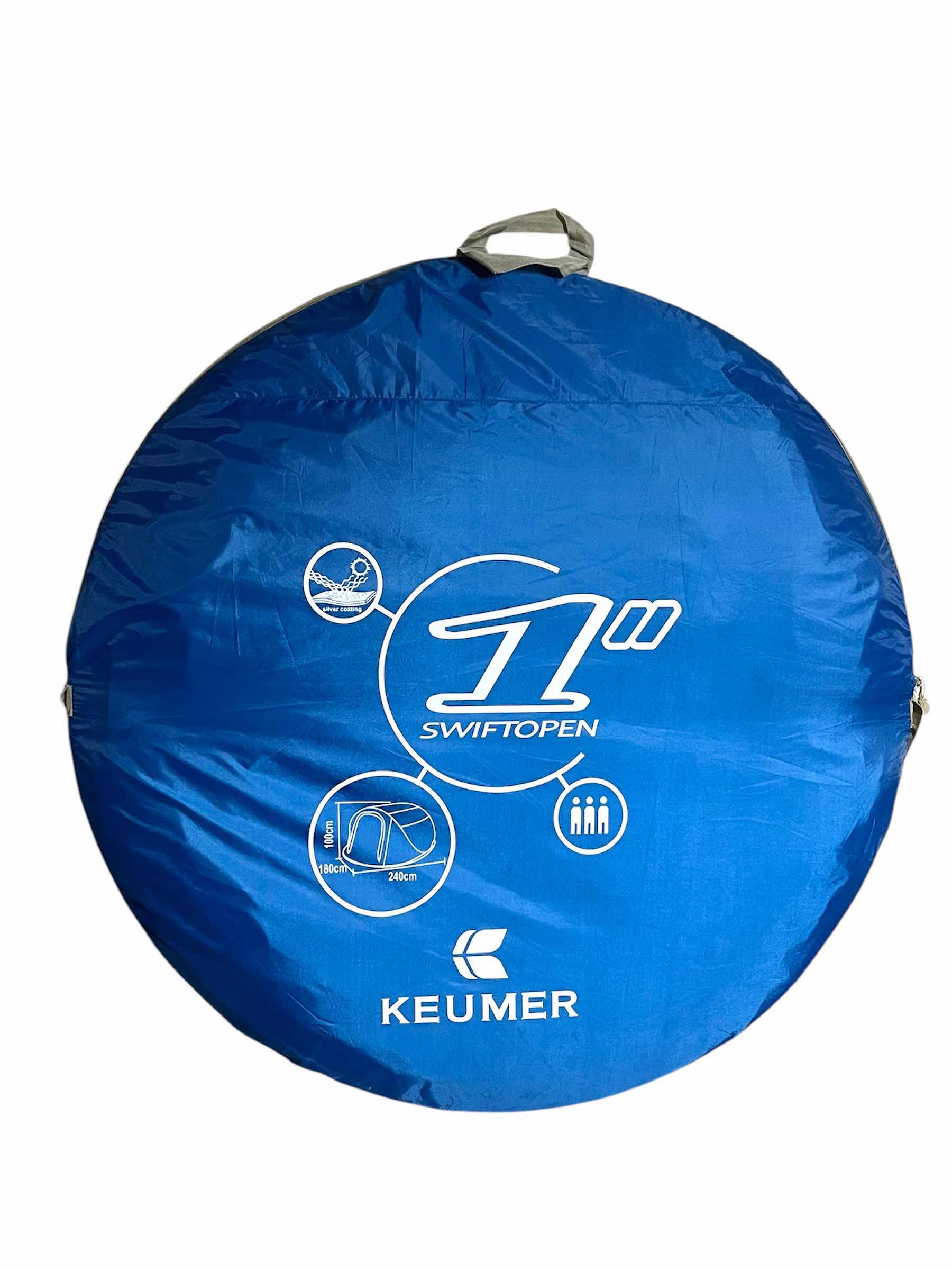 Photo 1 of KEUMER SWIFTOPEN SILVER COATING 3 PERSON POP-UP TENT