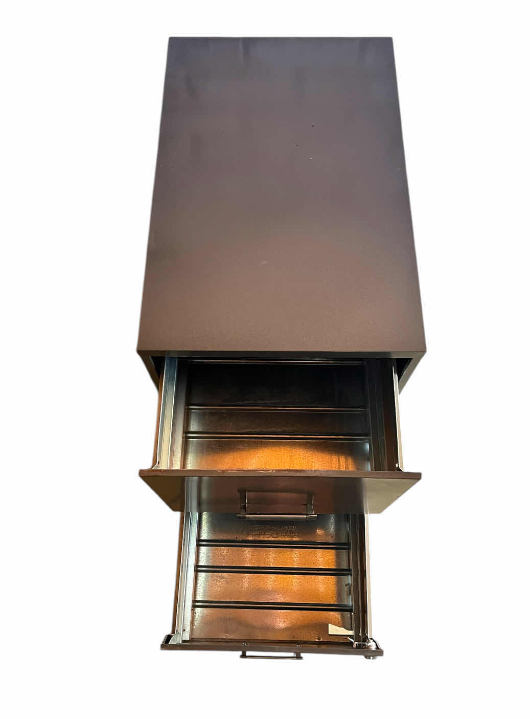 Photo 1 of GRAY METAL 2 DRAWER FILE CABINET 14.25” X 23” H27”