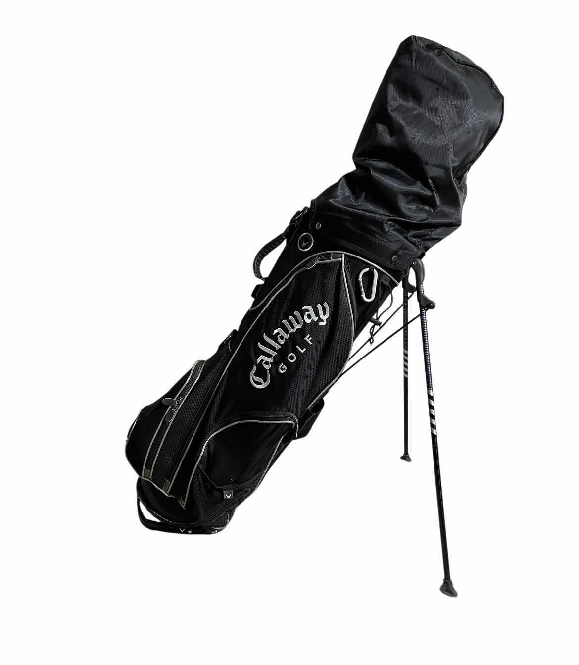 Photo 1 of CALLAWAY GOLF BLACK & GRAY GOLF BAG W STAND