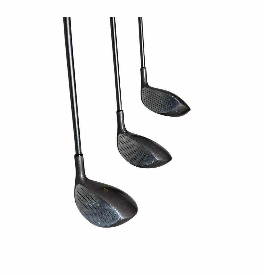 Photo 1 of ALLIED STAINLESS MATRIX TOUR FLEX 2 HIGH MODULUS GRAPHITE GOLF DRIVER SET- 1, 3, 5 DRIVERS