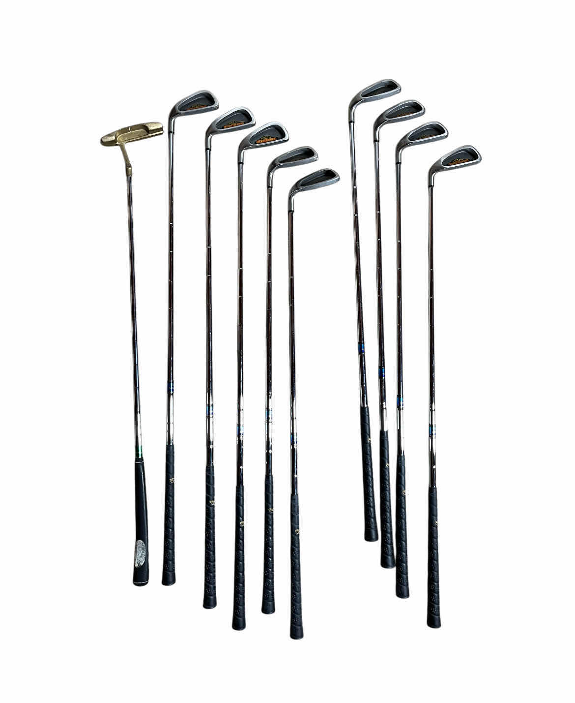 Photo 1 of ACER SERIES UNDER CUT SOLE DYNAMIC LITE GOLF CLUB SET-P, S, 3-9 IRONS W OLD MASTER PUTTER