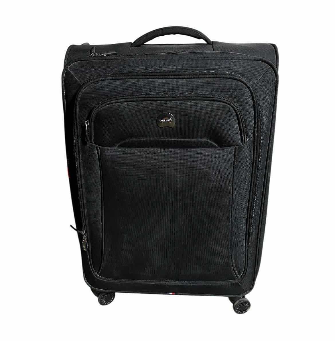 Photo 1 of DELSEY BLACK ROLLING LUGGAGE CHECK BAG