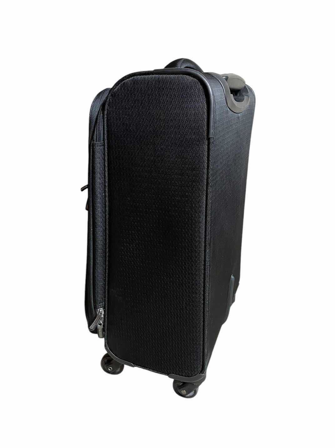Photo 1 of DELSEY BLACK ROLLING LUGGAGE CARRY-ON BAG