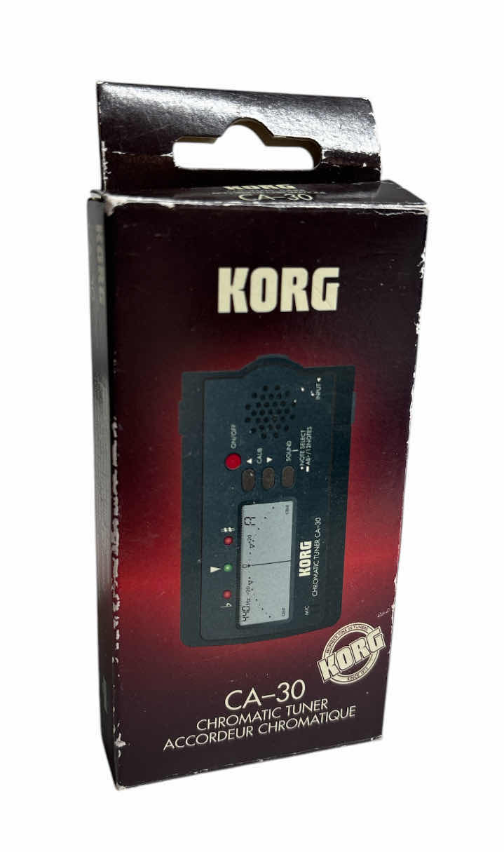 Photo 1 of KORG CHROMATIC AUTO TUNER, BLACK (CA-30)