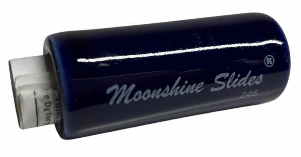 Photo 1 of DUNLOP 246 MOONSHINE CERAMIC SLIDE (LARGE) W INSTRUCTION SHEET