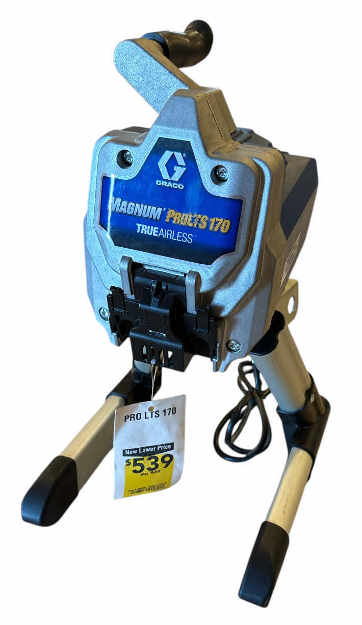 Photo 1 of NEW GRACO MAGNUM PROLTS 170 ELECTRIC STATIONARY TRUE AIRLESS PAINT SPRAYER  (MODEL #17H198)