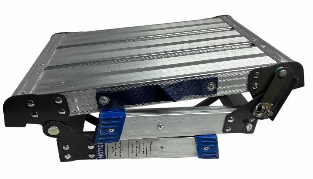Photo 1 of HAUL-MASTER 18” FOLDABLE STEP STOOL WORKING PLATFORM (MODEL 66911)