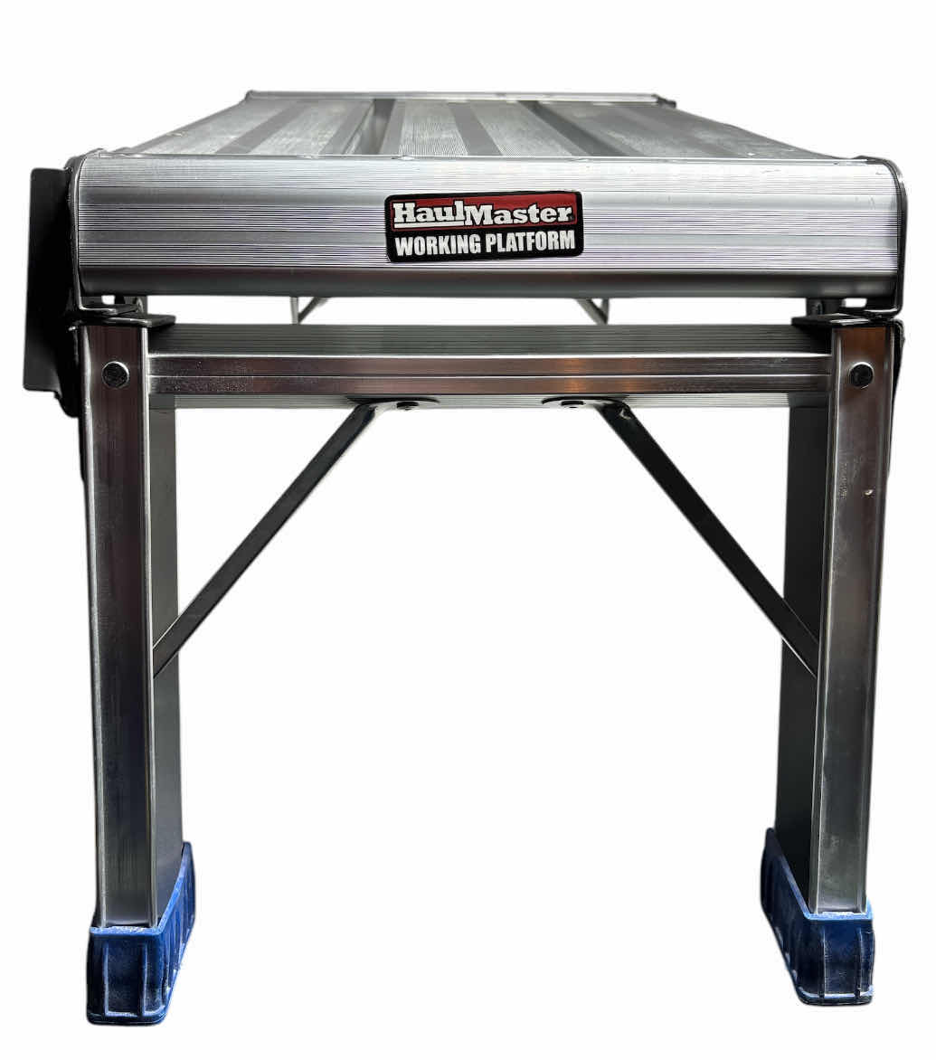 Photo 1 of HAUL-MASTER 18” FOLDABLE STEP STOOL WORKING PLATFORM (MODEL 66911)