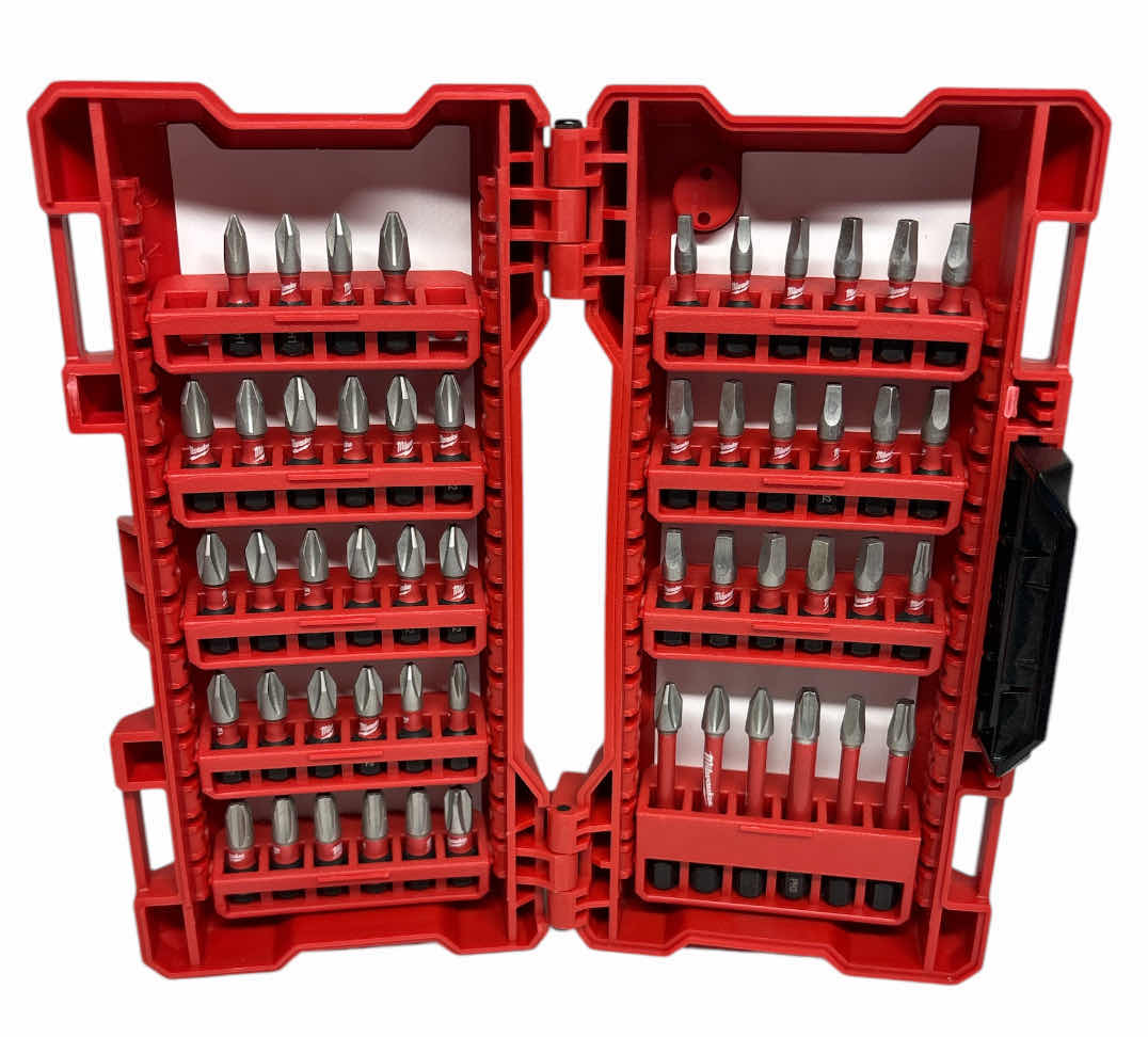 Photo 1 of NEW MILWAUKEE SHOCKWAVE IMPACT DUTY SCREWDRIVER 52 PC BIT SET