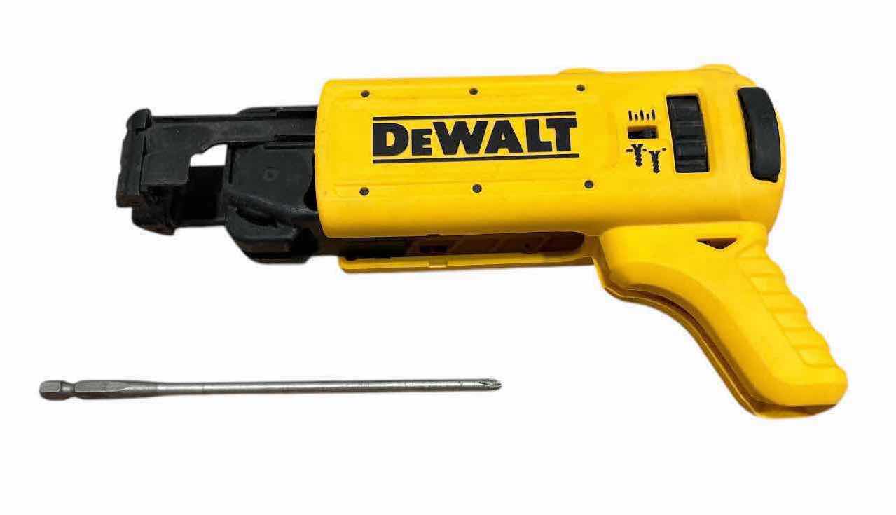 Photo 1 of DEWALT COLLATED DRYWALL SCREWGUN ATTACHMENT (DCF6201)
