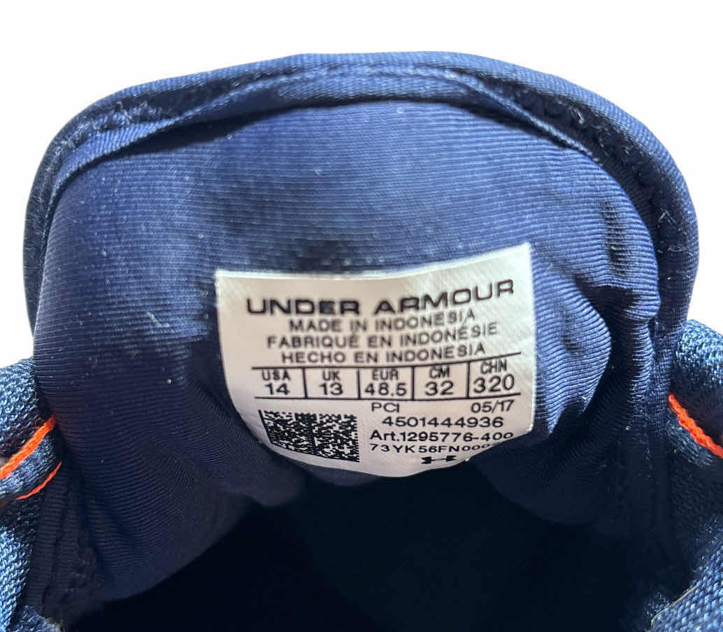 Photo 1 of MENS UNDER ARMOUR LIMITLESS TR 3.0  (SIZE 14)