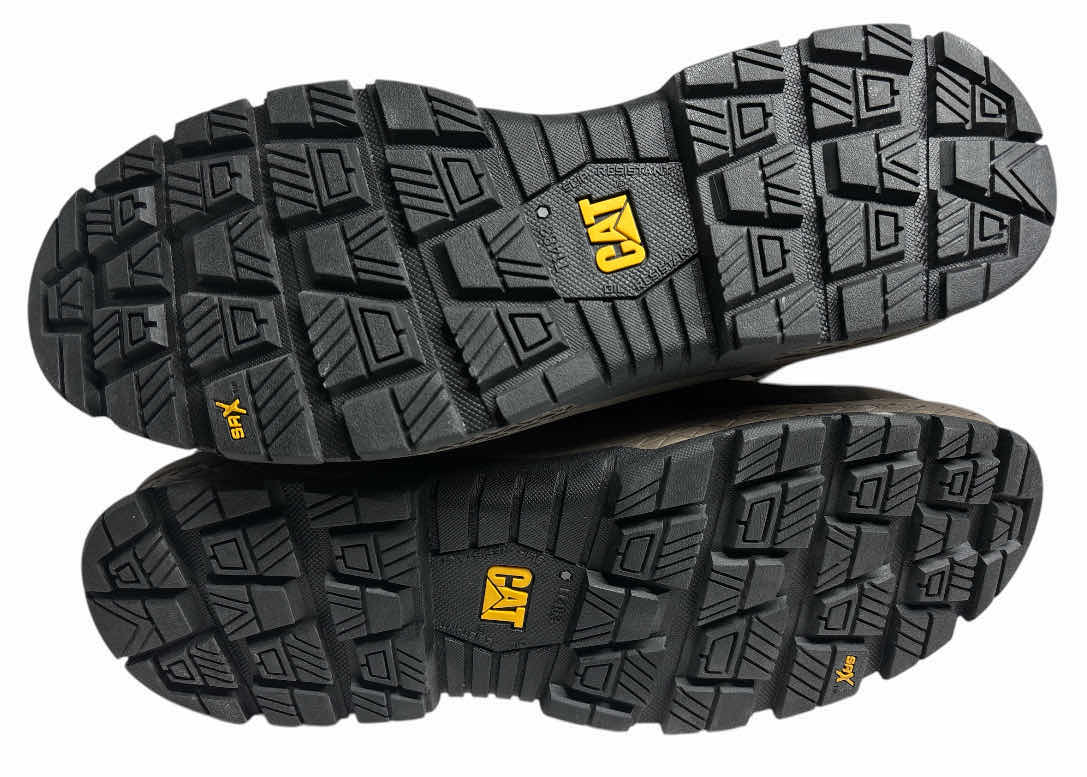 Photo 1 of MENS CATERPILLAR EXPOSITION 6” WORK BOOT W ALLOY TOE, SLIP/OIL RESISTANT (SIZE 11.5)