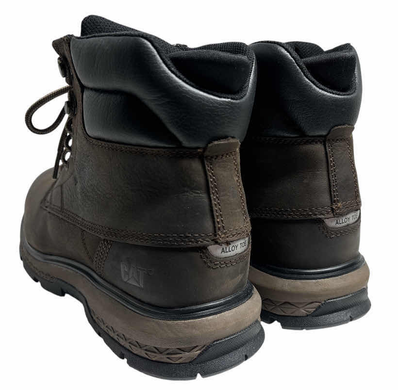 Photo 1 of MENS CATERPILLAR EXPOSITION 6” WORK BOOT W ALLOY TOE, SLIP/OIL RESISTANT (SIZE 11.5)