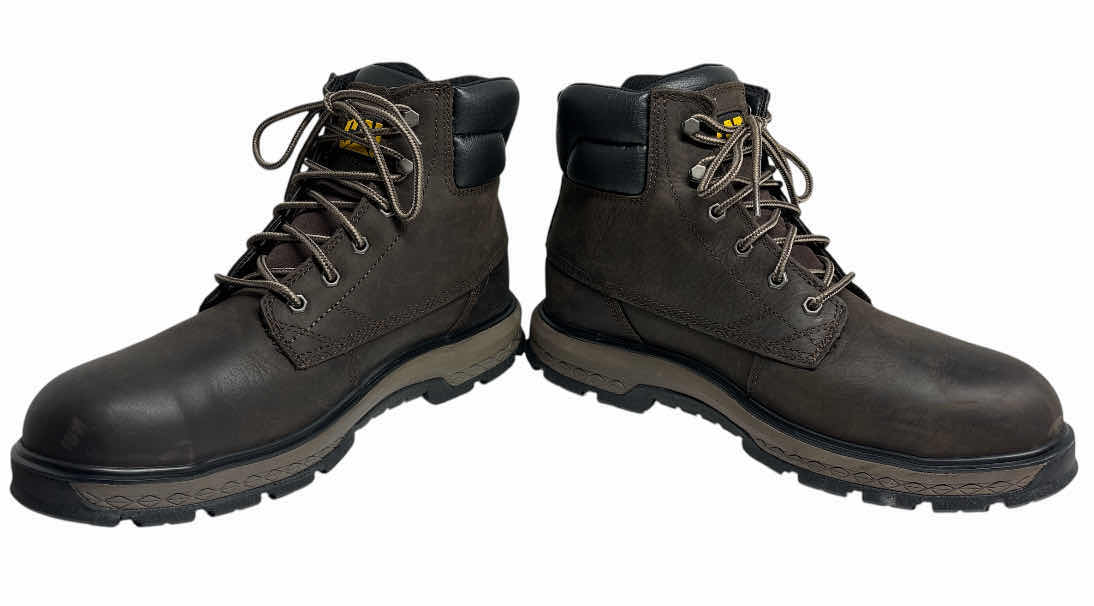 Photo 1 of MENS CATERPILLAR EXPOSITION 6” WORK BOOT W ALLOY TOE, SLIP/OIL RESISTANT (SIZE 11.5)