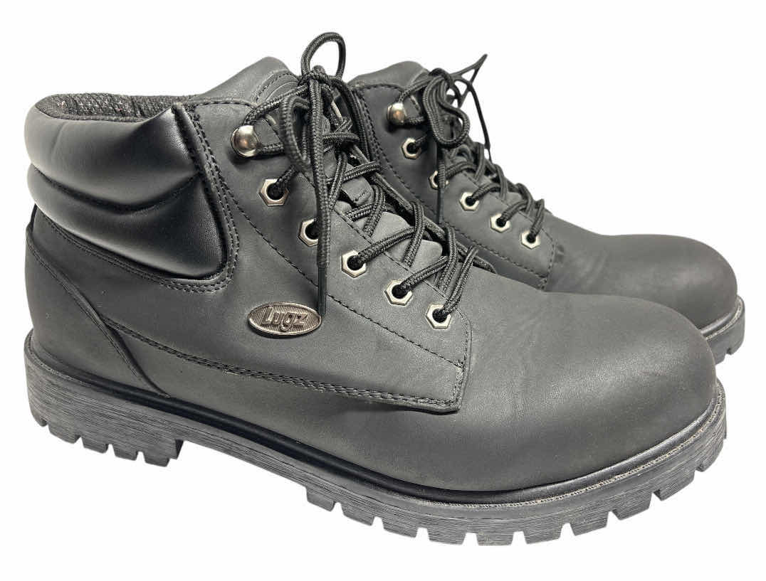 Photo 1 of MENS LUGZ NILE MID WORK BOOT, SLIP RESISTANT (SIZE 13)
