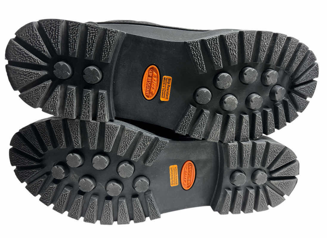 Photo 1 of MENS LUGZ NILE MID WORK BOOT, SLIP RESISTANT (SIZE 13)