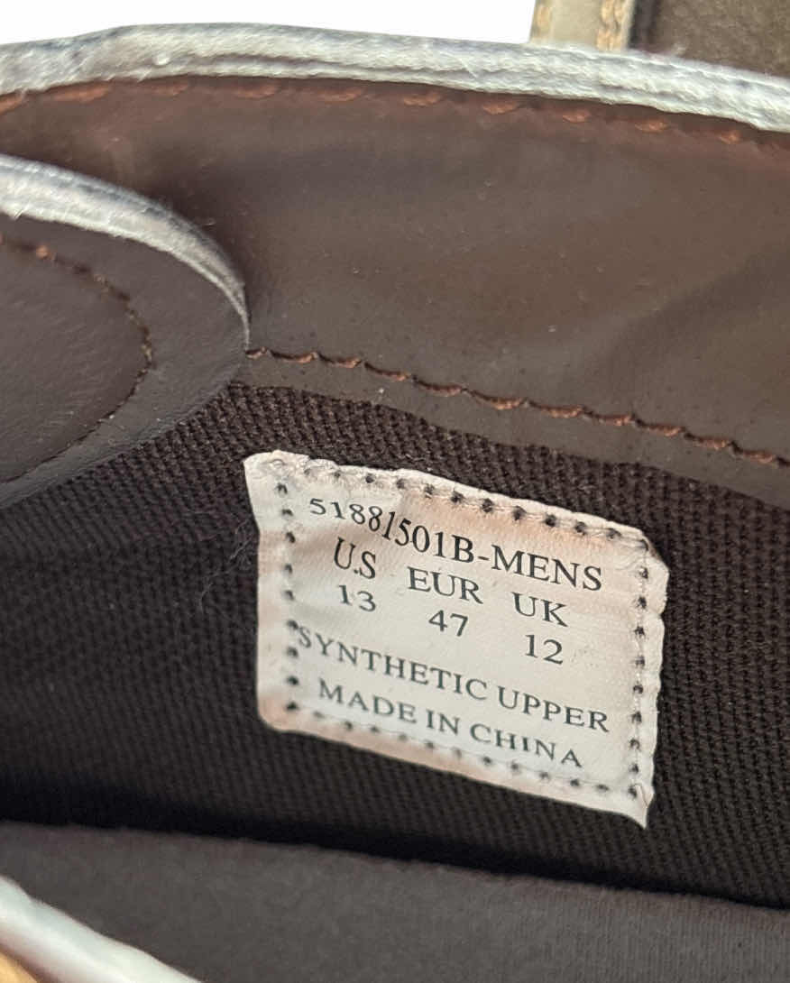 Photo 1 of NEW MENS LEVI’S SONOMA WAX NB, BROWN (SIZE 13)