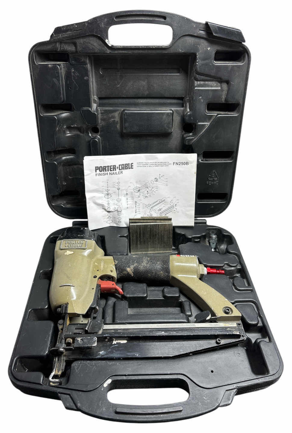 Photo 1 of PORTER CABLE FINISH NAILER W CASE (FN250B)