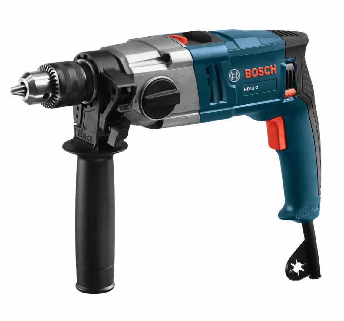Photo 1 of BOSCH 1/2” 2-SPEED CORDED HAMMER DRILL (HD18-2)