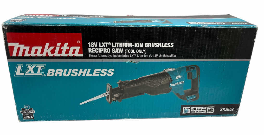 Photo 1 of MAKITA 18V LXT LITHIUM-ION BRUSHLESS RECIPRO SAW,TOOL ONLY (XRJ05Z)