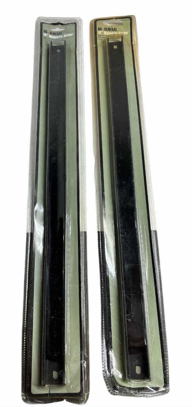 Photo 1 of NEW 2-PACK U.S. GENERAL 18” MAGNETIC TOOL HOLDER, BLACK (62178)